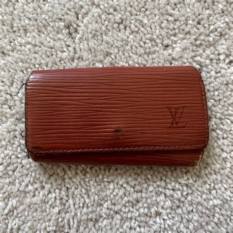 louis vuitton epi key holder|authentic Louis Vuitton keychain.